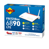 AVM FRITZ!Box 6890 LTE- Routers inalámbricos (Doble banda (2,4 GHz / 5 GHz), Wi-Fi 5 (802.11ac))