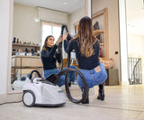 Lavor Professional Steam Cleaner GV EGON VAC 4.1 Plus Steam at 152°C with Suction Function, Removes Germs and Bacteria with the Force of Steam