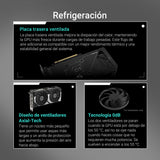 ASUS Dual GeForce RTX 5060 Ti 16GB GDDR7 OC Edition (PCIe 5.0, 16GB GDDR7, DLSS 4, HDMI 2.1b, DisplayPort 2.1b, diseño de 2.5 Ranuras, diseño de Ventilador Axial-Tech, tecnología 0dB)