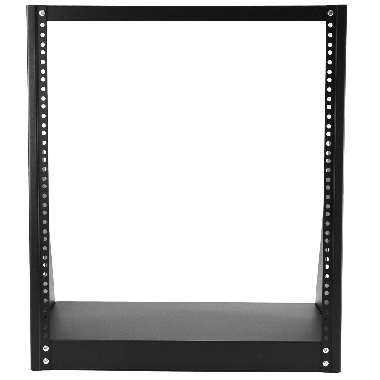 StarTech.com Armario Rack 12U de Marco Abierto con 2 Columnas y de Servicio Pesado - Soporta 160 kg - Rack 12U 19" de Sobremesa para equipos de TI, para Medios, AV o de Ordenador (2POSTRACK12)