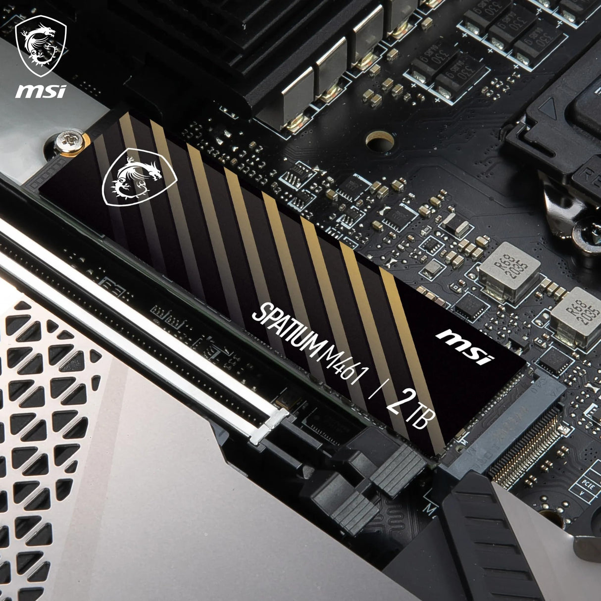 msi SPATIUM M461 PCIe 4.0 NVMe M.2 2TB