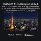 ASUS ProArt Display PA32UCE - Monitor Profesional de 32", 4K (3840 x 2160), IPS, 600 nits, 98% DCI-P3, colorímetro motorizado, calibración automática, HDR-10, KVM, LuxPixel, USB-C, diseño sostenible