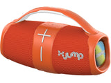 X JUMP XJ 120 Altavoz Inalámbrico Portátil Amplificado 40W, Alto Rendimiento, Función TWS, USB, AUX-IN, Micrófono Incorporado, Altavoz Inalámbrico Resistente al Agua IPX5, Naranja
