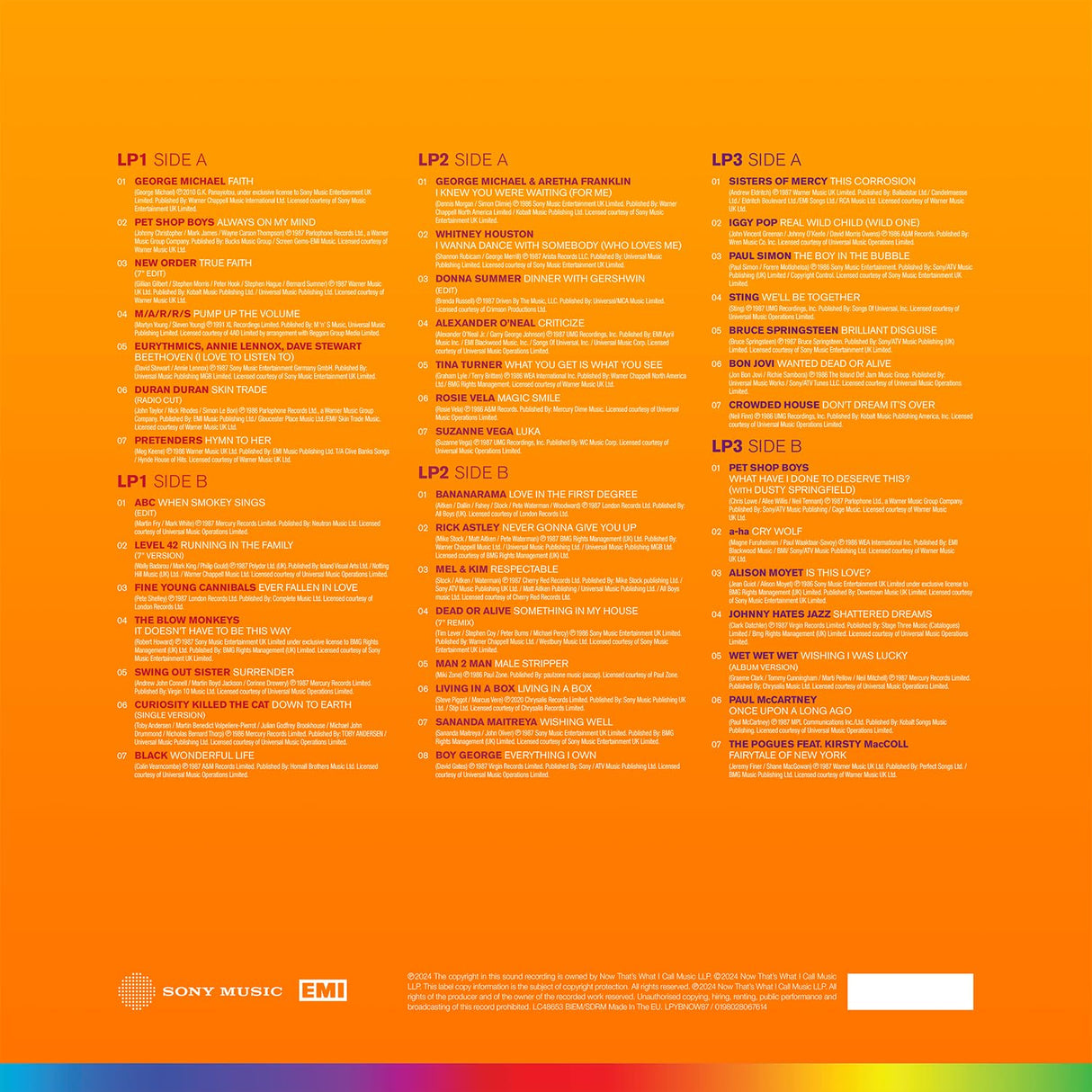 NOW - Yearbook 1987 [Vinilo]