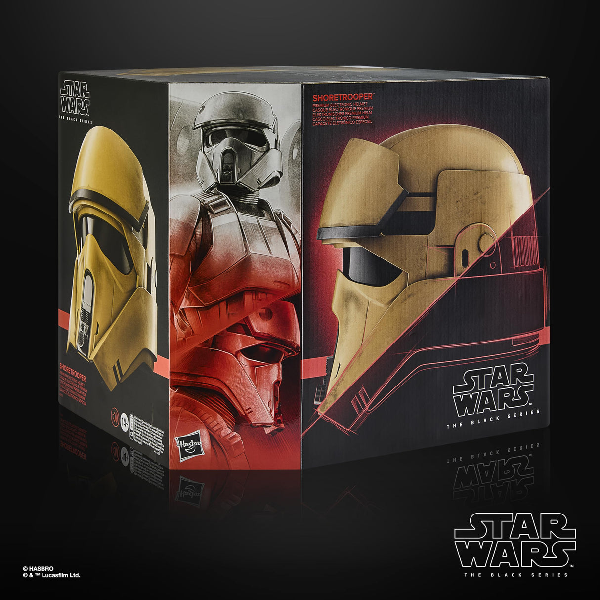 Star Wars The Black Series, Shoretrooper, Casco electrónico Premium para Adultos
