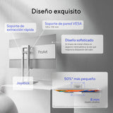 ASUS ProArt Display OLED PA32UCDM Monitor Profesional de 32 Pulgadas, 4K UHD 3840x2160, QD-OLED, Ultrafino, 240Hz, 0.1ms, HDR-10, HLG, 99% DCI-P3, Thunderbolt 4, Calman Ready, ColorSpace