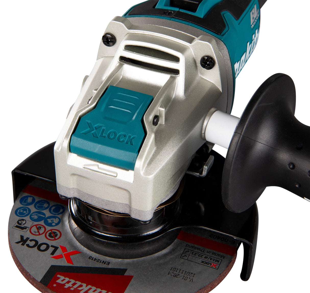 Makita DGA521ZX1 X-Lock Cordless Angle Grinder 18V sin batería y cargador