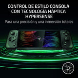 Razer Edge - Dispositivo Portátil para Juegos Android con Kishi V2 Pro (Qualcomm Snapdragon G3X Gen 1, Pantalla Aáctil AMOLED FHD+ de 6,8" y 144 Hz, Tecnología Háptica HyperSense) Negro