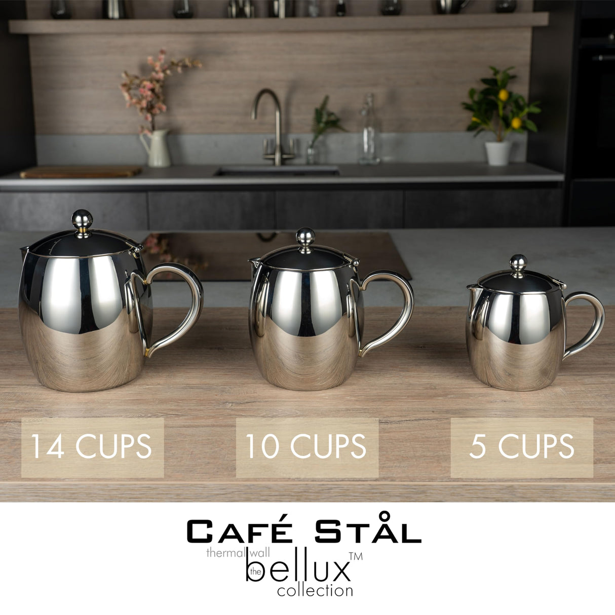 Café Stål, acero inoxidable, 0,5 L