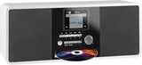 Imperial DABMAN i200 CD Digital 20W Negro, Blanco - Radio CD (Digital, DAB+,FM,UKW, Jugador, CD, 20 W, 7,62 cm (3"))