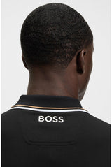 BOSS Paddy Pro Polo, Black2, XXXXXL para Hombre