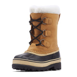Sorel Caribou WP, Botas para nieve impermeables, Unisex niños, Buff Youth, 39 EU