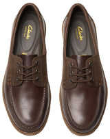 Clarks Bratton Boat, Náuticos Hombre, Dark Brown, 42 EU