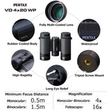 PENTAX Vd 4x20 WP - Prismáticos