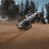 ARRMA Big Rock 6S ARA7612T3 - Coche teledirigido (1/7, Monster Truck 4x4, Motor sin escobillas de más de 100 km/h, Incluye Accesorios), Color Blanco