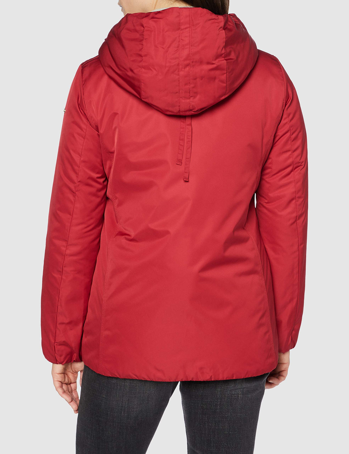 Geox W MYRIA MID JKT (W04 Mujer Chaquetas, Rojo, 44