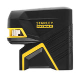 STANLEY FATMAX Nivel láser verde de cruz 2 puntos, alcance 30m (50m con detector), precisión ±0.3mm/m, base magnética, carcasa IP54, batería recargable, incluye accesorios, FMHT77597-1