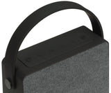 KitSound Flair - Altavoz portátil inalámbrico con Bluetooth y Cable Auxiliar de 3,5 mm Gris