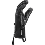 LEKI Ebony 3D - Guantes para Mujer, Color Negro, 6,5