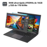 LG Ultra 16UD70R-G.AX59B - Ordenador Portátil, 16 Pulgadas, 16:10 IPS, Sin Sistema Operativo, Ryzen R5, 16 GB RAM, 1TB SSD, 1.6Kg, Hasta 20 Hr de Autonomía, Color Gris Carbón