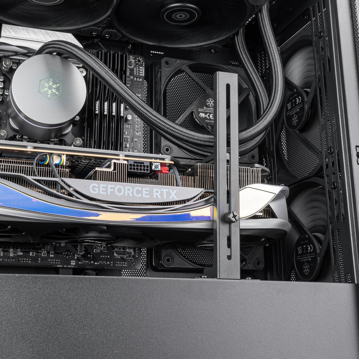 SilverStone Technology Seta H2M, Compatible con Placas Bases con Conectores orientados hacia la Parte Posterior, SST-SEH2M-B