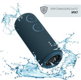 SILVA Schneider Altavoz Bluetooth PBS 3600 BT | 200 W | IPX7 Resistente al Agua | TWS & LED-RGB | batería de 3600 mAh | hasta 7 Horas de autonomía | Azul