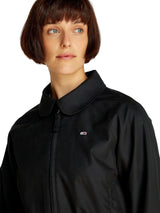Tommy Jeans Tjw Cotton Jacket Ext, Otras Chaquetas Mujer, Negro (Black), XL Grande