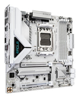 GIGABYTE B850M Eagle WIFI6E Ice Placa Base – Procesadores AMD Ryzen Serie 9000, VRM Digital de 8+2+2 Fases, hasta 8200 MHz DDR5 (OC), 1 x M.2 PCIe 5.0 + 1 x PCIe 4.0, Wi-Fi 6E, LAN 2.5 GbE