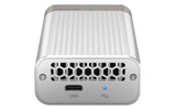 QNAP Adaptador de Red 10GBASE-T a USB 4 Tipo C y Compatible con Thunderbolt 3/4 (QNA-UC10G1T)