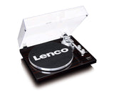 Lenco LBT-188 Tocadiscos Bluetooth - admite Salidas de RCA y USB - 2 velocidades 33 RPM y 45 RPM - preamplificador - carcasa de MDF - transmisión por correa - nogal