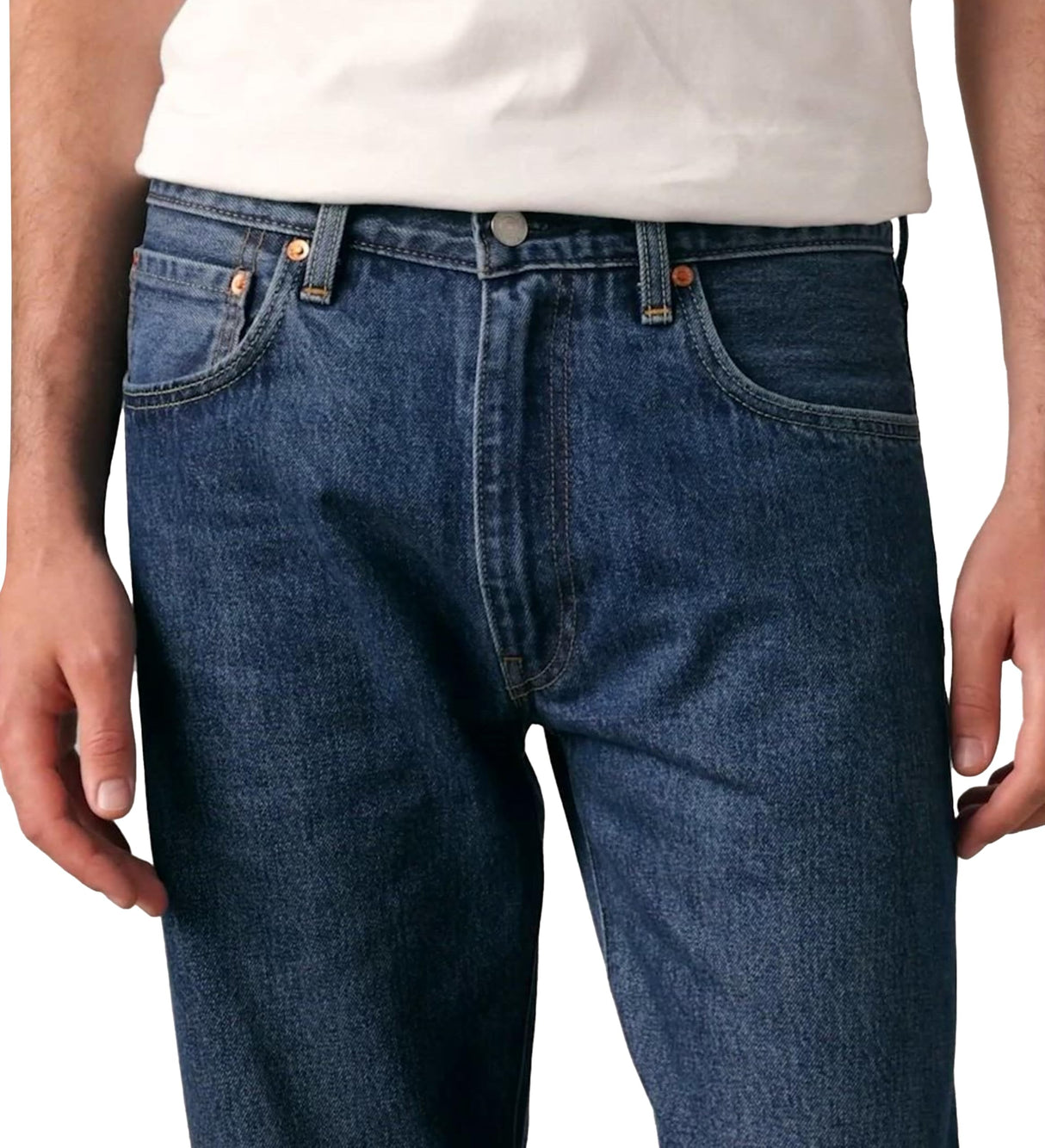Levi's 555 Relaxed Straight The Midnight Blues, The Midnight Blues S, 32W / 30L
