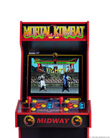 Arcade1UP MORTAL KOMBAT LEGACY 14 GAMES Wifi ENABLED ARCADE MACHINE