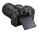 Nikkon D7500 - Cámara réflex digital de 20.9 Mp (pantalla LCD 3.2", 4K/UHD, SnapBridge, Bluetooth, Wifi) color negro - kit con objetivo AF-S DX 18-140 mm f/3.5-5.6G ED VR
