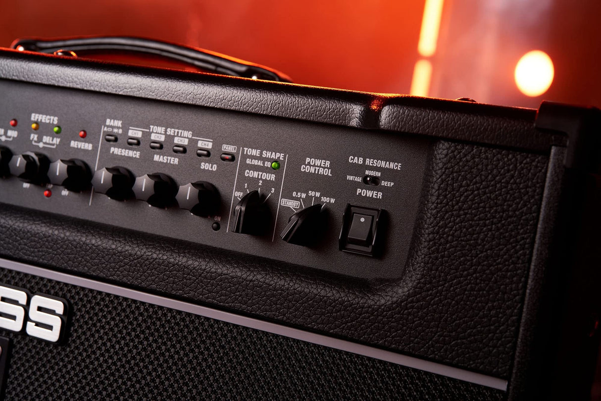 Amplificador de Guitarra BOSS Katana-Artist MkII Head | Cabezal de Amplificador de 100 vatios con Sonido prémium y exclusivas Herramientas para modelar el Sonido | Configuraciones Personalizadas