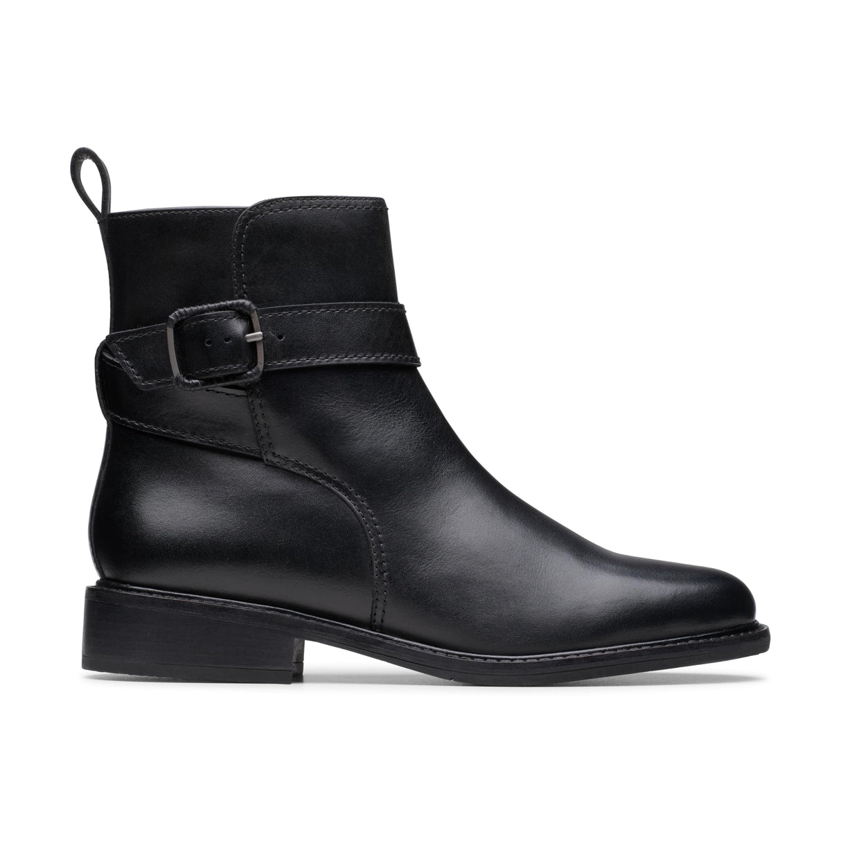 Clarks Renewal Style, Botas de Moda Mujer, Black Leather, 41 EU