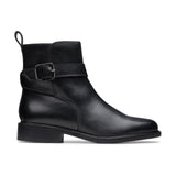 Clarks Renewal Style, Botas de Moda Mujer, Black Leather, 41 EU