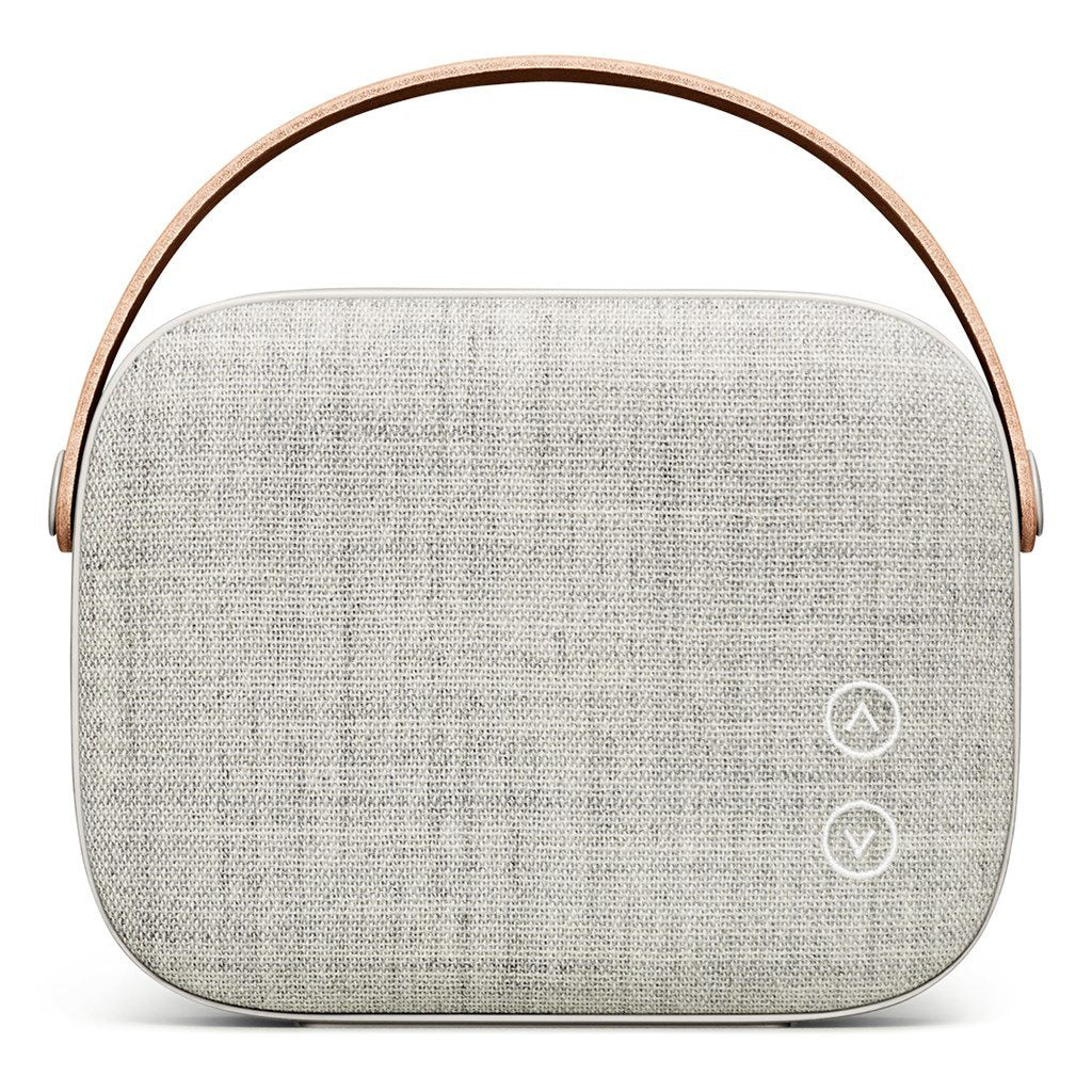 Vifa Helsinki Sandstone - Altavoz portátil, color gris