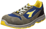 Utility Diadora RUN TEXT LOW S1P SRC ESD, Zapatillas Unisex Adulto, GRIS (CASTELLO/BLU INSEGNA), 45 EU