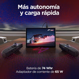 Lenovo Legion Go 2 - Consola Portátil Gaming 8.8" OLED (AMD Ryzen Z2 Extreme, AMD Radeon 890M Graphics, 144 Hz, 32 GB RAM, 1 TB SSD, Wi-Fi 6E, Bluetooth 5.3, Windows 11) - Negro
