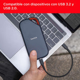 SANDISK Extreme Pro SSD Externo Portátil con USB4, 4TB (40 GB/s, hasta 3800 MB/s de Velocidad de Lectura y hasta 3700 MB/s de Velocidad de Escritura) Negro