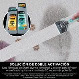Shark StainStriker Limpiador de manchas con 5 accesorios, minicepillo para pelo de mascotas, boquilla estrecha, tubo de limpieza, 2 soluciones de limpieza incluidas, 450W, ligero, Gris, PX200EUCP