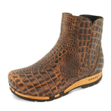 Woody Olga, Botas Cortas al Tobillo Mujer, Tabacco Croco, 38 EU