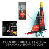 LEGO Technic Yate Emirates Team New Zealand AC75 Kit de construcción, Maqueta para Adultos de Barco Velero Amantes de la Vela, Regalo para Hombres y Mujeres, Actividad Creativa, Decoración Hogar 42174