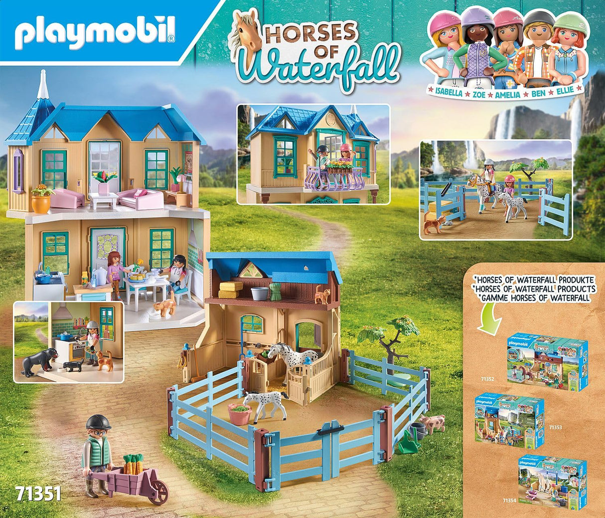 PLAYMOBIL Rancho Waterfall