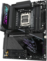 GIGABYTE X870E AORUS Pro X3D Motherboard - Supports AMD Ryzen 9000 Processors, 18+2+2 Phase Digital VRM, up to 9000MHz DDR5 (O.C.), 2xPCIe 5.0 + 2xPCIe 4.0, Wi-Fi 7, 5GbE LAN, USB 4
