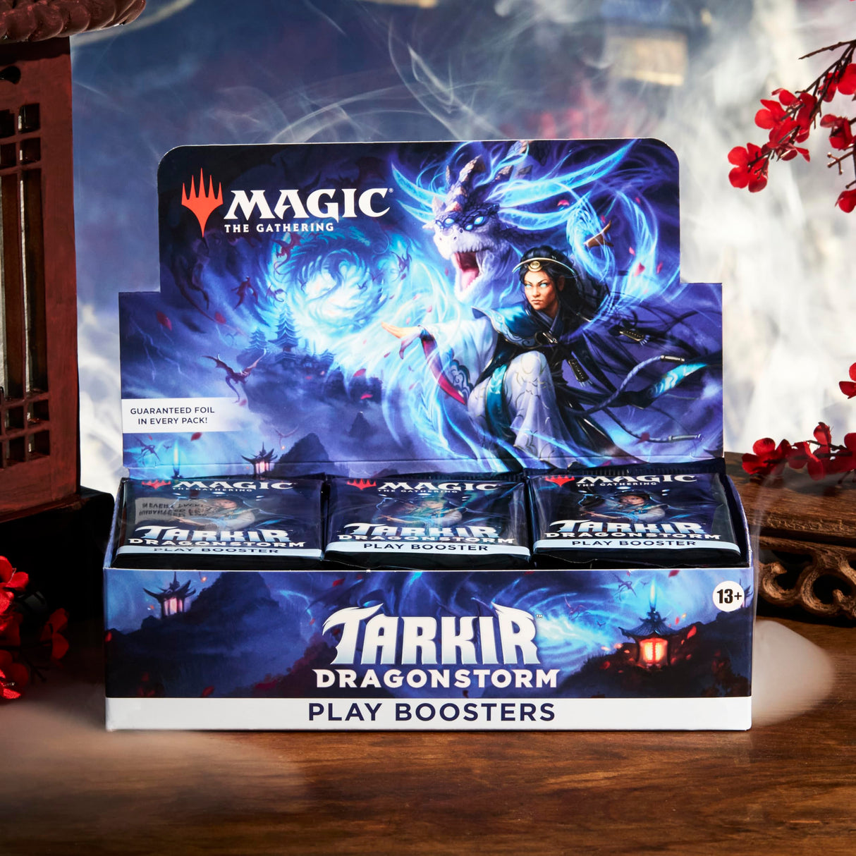 Caja de sobres de juego de Tarkir: tormenta dracónica de Magic: The Gathering (Versión en Inglés)