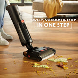 Vileda PureClean S5 Aspirador inalámbrico para Limpieza en seco y húmedo, Negro