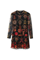 Desigual TS_Daphne, 2000 Black Vestido Informal, Negro, M Mujeres