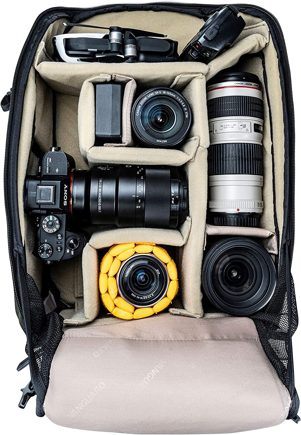 VANGUARD Veo Select 45BFM GR - Mochila de foto cámara réflex o sin espejo
