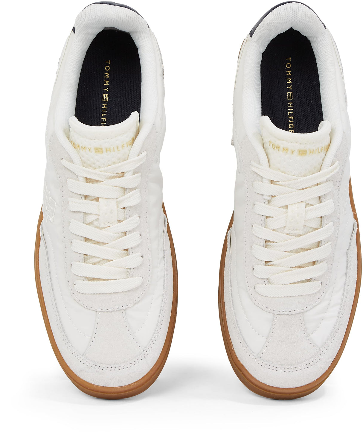 Tommy Hilfiger Court Sneaker Mujer Heritage Low Top, Marfil (Ancient White), 38